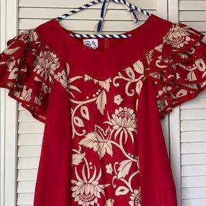 Vintage made in Hawaii mid length dress